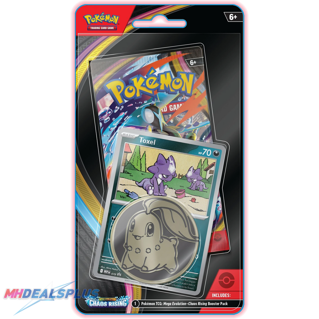 Pre-Order) Pokemon Chaos Rising Checklane Blister – MHDEALSPLUS