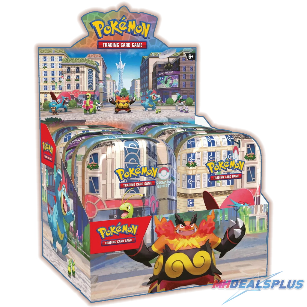 Pre-Order) Pokemon Lumiose City Mini Tin Collection Display MHDEALSPLUS Pre-Order) Pokemon Lumiose City Mini Tin Collection Display MHDEALSPLUS