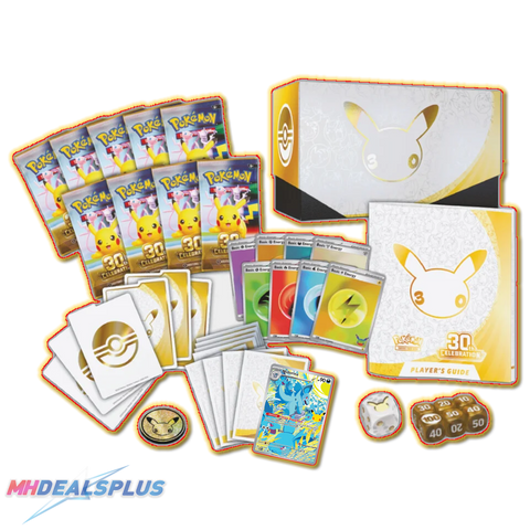 pokemon celebrations booster box 30TH CELEBRATION REVEALED The Pokmon 30th Celebration booster box is officially here and it is STACKED 20 packs per box Every pack is ALL foil This ultimate collection includes a massive set of Pokmon TCG *POKEMON CELEBRATIONS BOOSTER BOX!* Pokemon