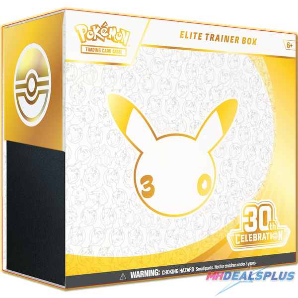 30th anniversary edition booster box Pokmon TCG: 30th Celebration Product Showcase