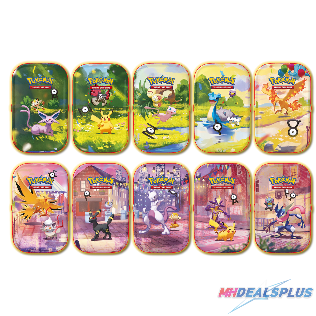 Pre-Order) Pokemon 30th Celebration Mini Tin Display – MHDEALSPLUS