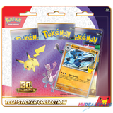 (Pre-Order) Pokemon 30th Celebration Tech Sticker Collection Set of 2 (Alolan Exeggutor/Lucario)