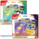 (Pre-Order) Pokemon 30th Celebration Tech Sticker Collection Set of 2 (Alolan Exeggutor/Lucario)