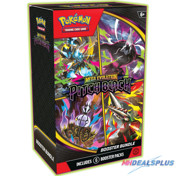 Pre-Order) Pokemon Pitch Black Booster Bundle MHDEALSPLUS Pre-Order) Pokemon Pitch Black Booster Bundle MHDEALSPLUS