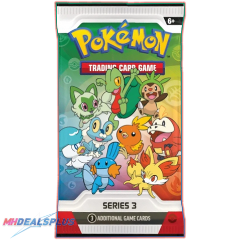 pre order pokemon cards Pokemon TCG: ME05 Pitch Black 3-Pack Blister (PRE-ORDER) PTC Collectibles