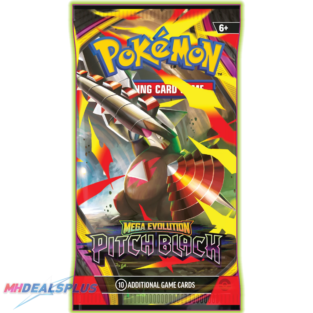 Pre-Order) Pokemon Pitch Black Booster Bundle MHDEALSPLUS Pre-Order) Pokemon Pitch Black Booster Bundle MHDEALSPLUS