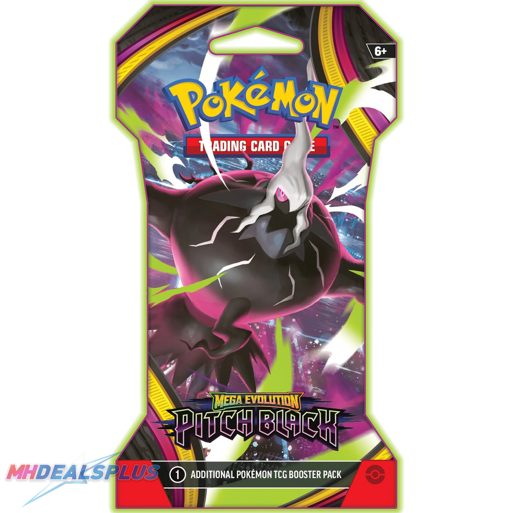 Pre-Order) Pokemon Pitch Black Sleeved Booster Pack – MHDEALSPLUS