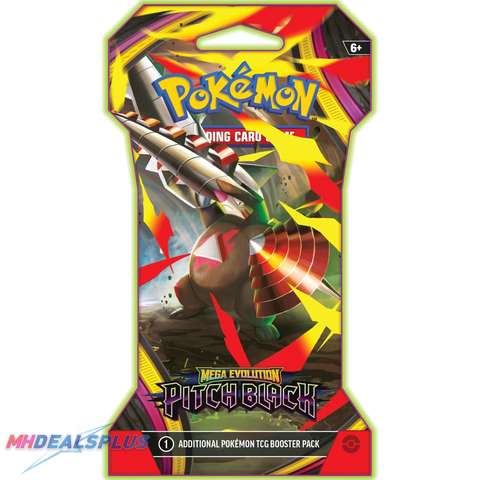 Pre-Order) Pokemon Pitch Black Sleeved Booster Pack – MHDEALSPLUS