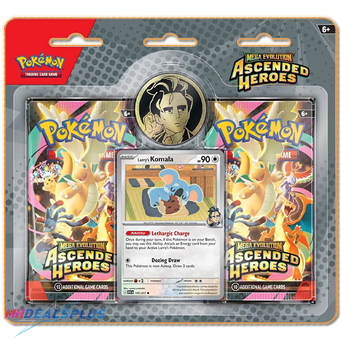 pokemon cards random packs Pokemon Ascended Heroes 2-Pack Blister (Random) – MHDEALSPLUS