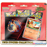 (Pre-Order) Pokemon Ascended Heroes Tech Sticker Collection Set of 2 (Charmander/Gastly)