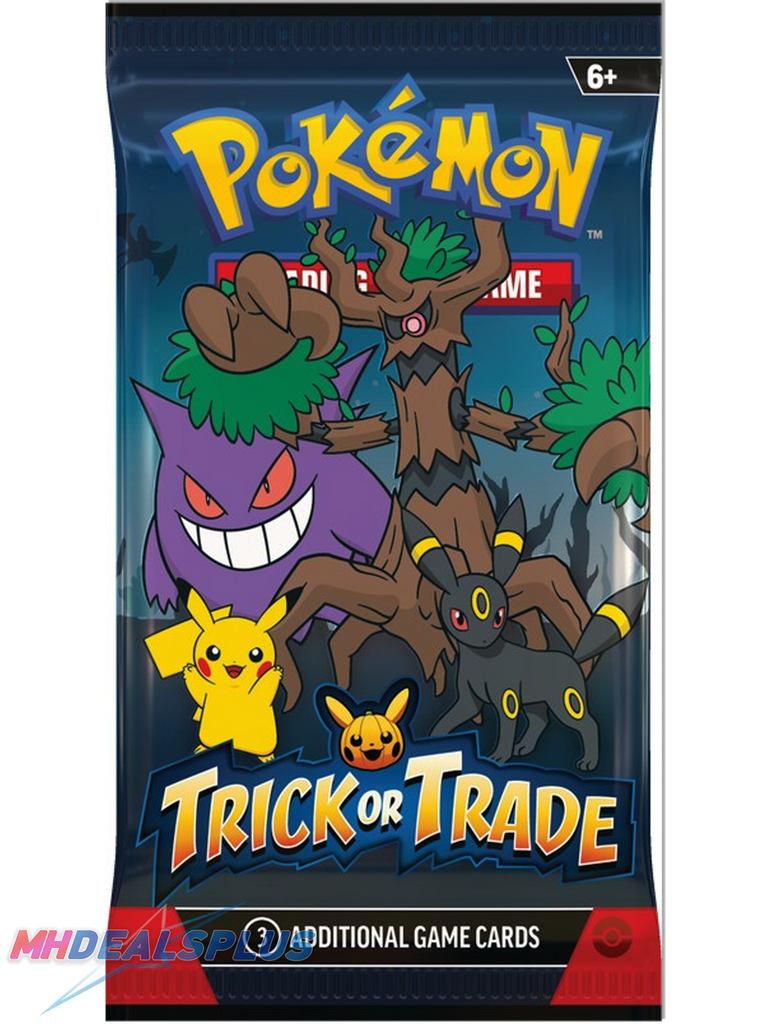 Pokemon 2025 Trick or Trade BOOster Bundle Set of 3 MHDEALSPLUS