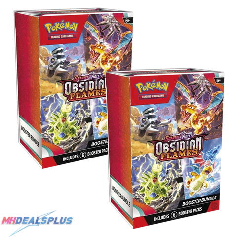 Pokemon Obsidian Flames Booster Bundle Set of 2