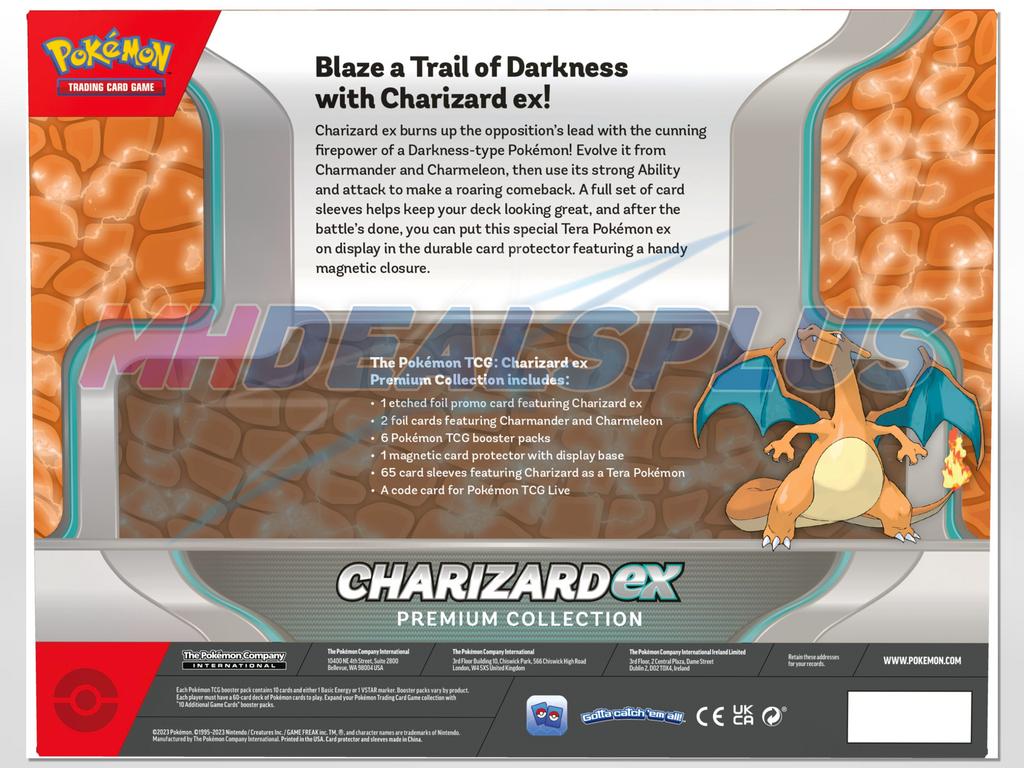 Charizard EX Premium Collection - 6 Booster Packs MHDEALSPLUS Charizard EX Premium Collection - 6 Booster Packs MHDEALSPLUS