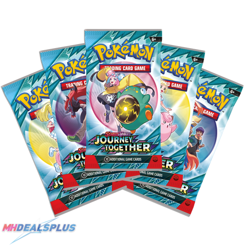 Pokemon Journey Together Booster Pack Set of 5 [BLACK FRIDAY 2025]