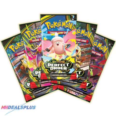 pokemon pack card order Pokemon Perfect Order Booster Pack Set of 5 – MHDEALSPLUS