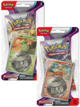 Pokemon Paldea Evolved Checklane Booster Pack Set of 2