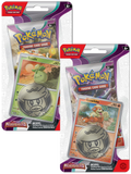 Pokemon Paldea Evolved Checklane Booster Pack Set of 2