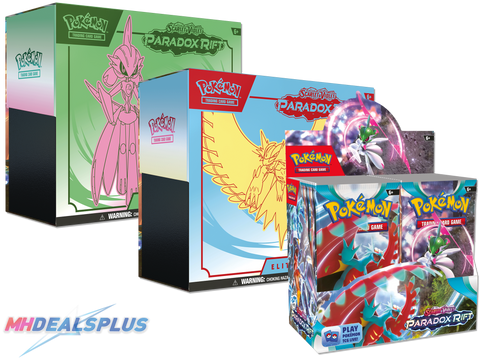 Pokemon Paradox Rift Booster Box + Elite Trainer Box Set of 2 - 54 Booster Packs