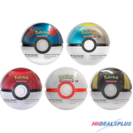 Pokemon 2024 Q4 Poke Ball Tin Sealed Case - 18 Booster Packs