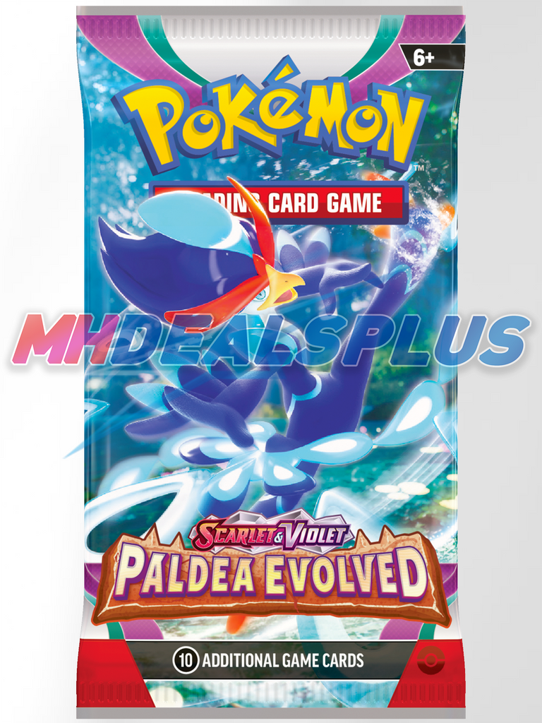 Pokemon Paldea Evolved 3-Pack Blister Sealed Case - 72 Booster Packs MHDEALSPLUS Pokemon Paldea Evolved 3-Pack Blister Sealed Case - 72 Booster Packs MHDEALSPLUS