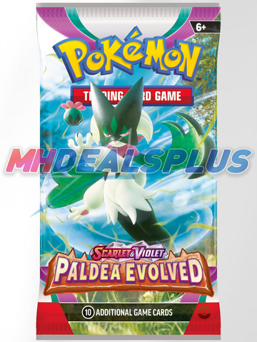 Pokemon Paldea Evolved Booster Box MHDEALSPLUS Pokemon Paldea Evolved Booster Box MHDEALSPLUS