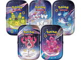 Pokemon Paldean Fates Mini Tin Set of 5 - 10 Booster Packs