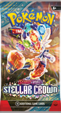Pokemon Stellar Crown Booster Packs Set of 10