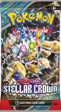 Pokemon Stellar Crown Booster Packs Set of 10