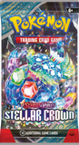 Pokemon Stellar Crown Booster Packs Set of 10
