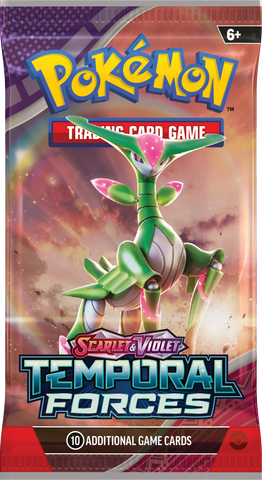 pokemon temporal forces sleeved booster pack Pokemon Scarlet & Violet Temporal Forces Sleeved Booster Pack