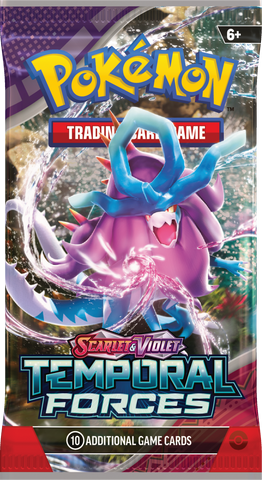 temporal fates booster box Pokmon TCG: Scarlet & Violet-Temporal Forces Booster Bundle (6 Packs)