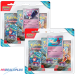 Pokemon Stellar Crown 3-Pack Blister Set of 2