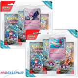 Pokemon Stellar Crown 3-Pack Blister Set of 2