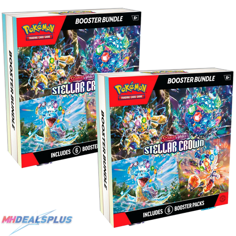 Pokemon Stellar Crown Booster Bundle Set of 2