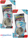 Pokemon Stellar Crown Checklane Blister Set of 2