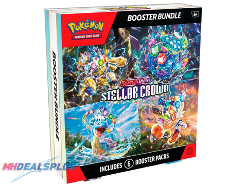 (Pre-Order) Pokemon Stellar Crown Booster Bundle