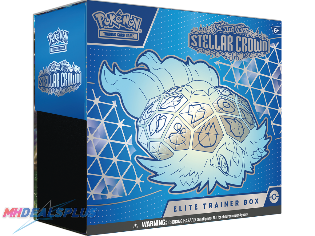 (PreOrder) Pokemon Stellar Crown Elite Trainer Box MHDEALSPLUS