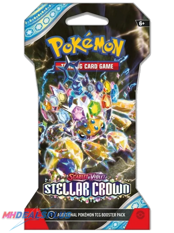 pokemon fates collide booster box Pokemon Stellar Crown Sleeved Booster Pack – MHDEALSPLUS