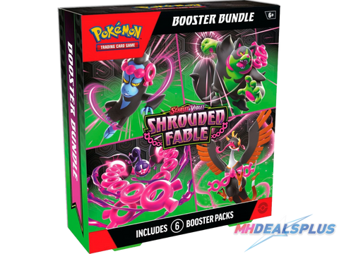 (Pre-Order) Pokemon Scarlet & Violet Shrouded Fable Booster Bundle - 6 Booster Packs