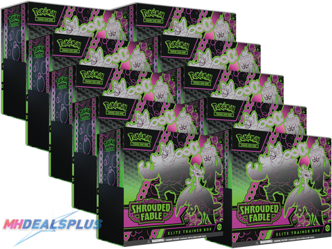 (Pre-Order) Pokemon Scarlet & Violet Shrouded Fable Elite Trainer Box Sealed Case - 10 Boxes