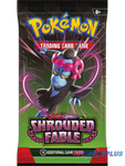 Pokemon Scarlet & Violet Shrouded Fable Greninja ex + Kingdra ex Special Illustration Collection - 10 Booster Packs