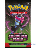 Pokemon Scarlet & Violet Shrouded Fable Greninja ex + Kingdra ex Special Illustration Collection - 10 Booster Packs