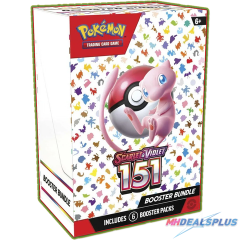 Pokemon Scarlet & Violet 151 Booster Bundle Display MHDEALSPLUS Pokemon Scarlet & Violet 151 Booster Bundle Display MHDEALSPLUS