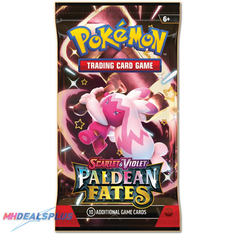 paldean fates pokemon booster box Pokemon Paldean Fates Booster Bundle – MHDEALSPLUS