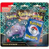 Pokemon Paldean Fates Tech Sticker Collection Set of 3