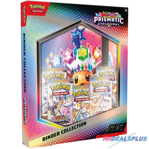 Pokemon Prismatic Evolutions Binder Collection