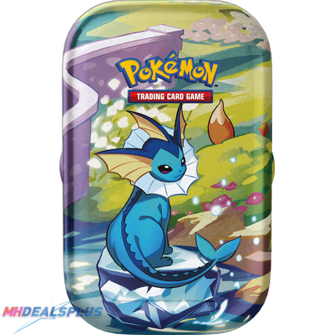 Pokemon Prismatic Evolutions Mini Tin Sealed Display MHDEALSPLUS Pokemon Prismatic Evolutions Mini Tin Sealed Display MHDEALSPLUS