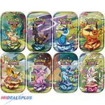 (Pre-Order) Pokemon Prismatic Evolutions Mini Tin Set of 8