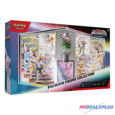 (Pre-Order) Pokemon Prismatic Evolutions Premium Figure Collection