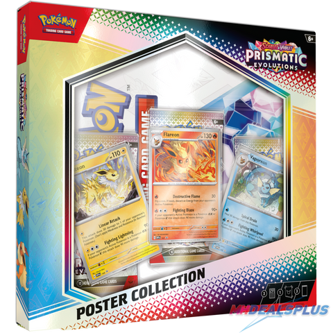 (Pre-Order) Pokemon Prismatic Evolutions Poster Collection